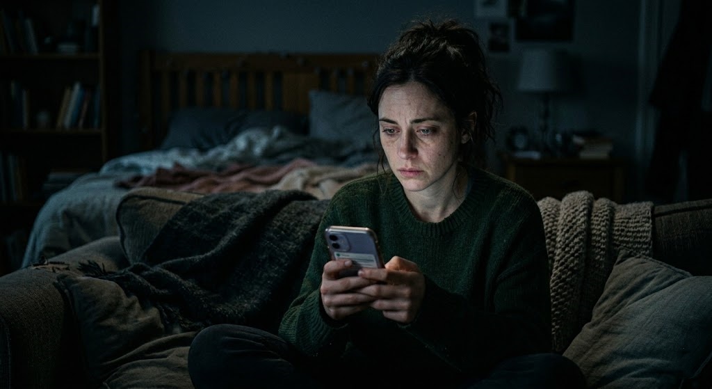 He ignores me but doesn't block me