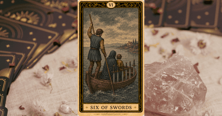 Six of Swords Tarot Card