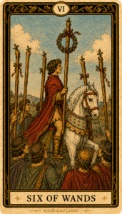Six of Wands Tarot Card