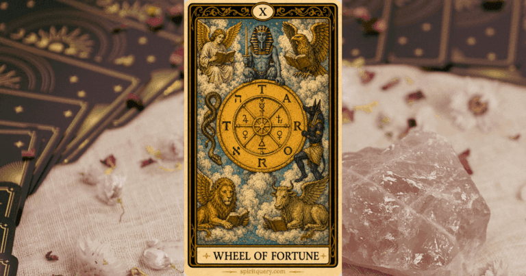Wheel of Fortune Tarot Card