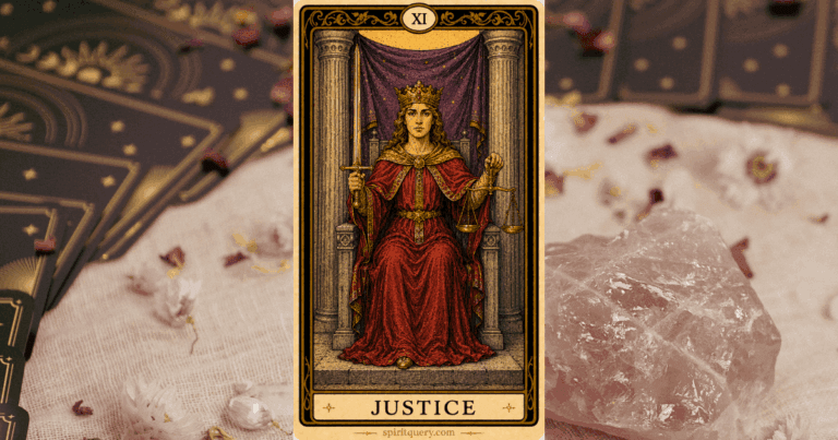 Justice Tarot Card