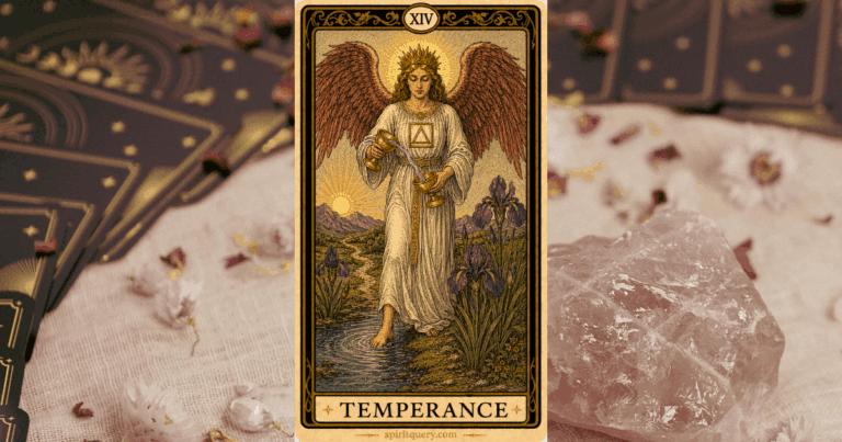 Temperance Tarot Card
