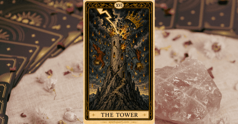 The Tower Tarot Card