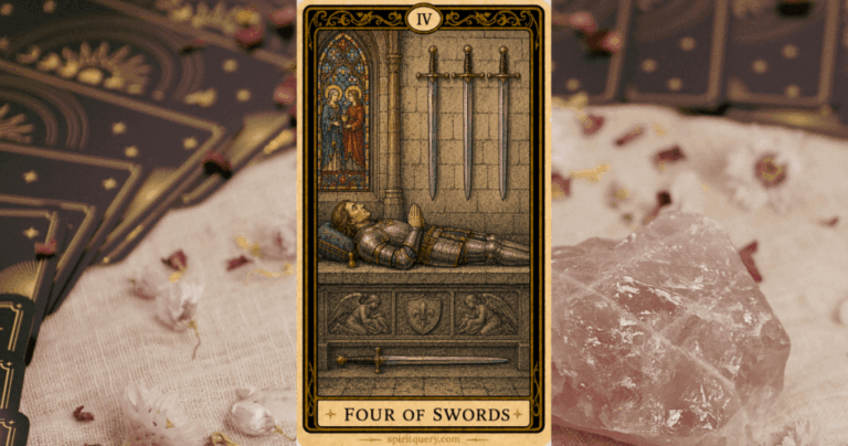 Four of Swords Tarot Card
