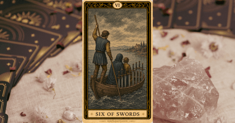 Six of Swords Tarot Card