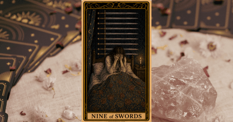 Nine of Swords Tarot Card