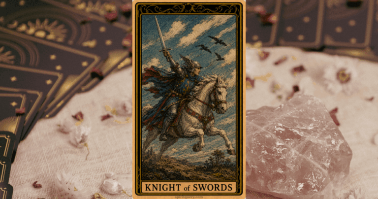 Knight of Swords Tarot Card