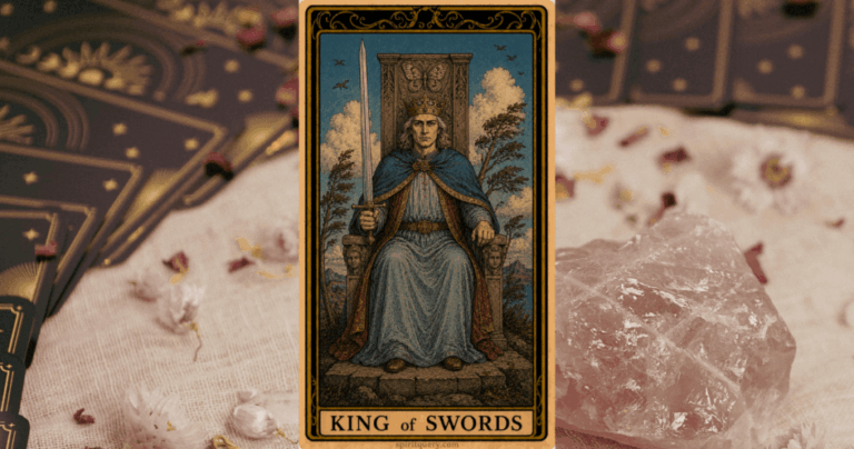 King of Swords Tarot Card
