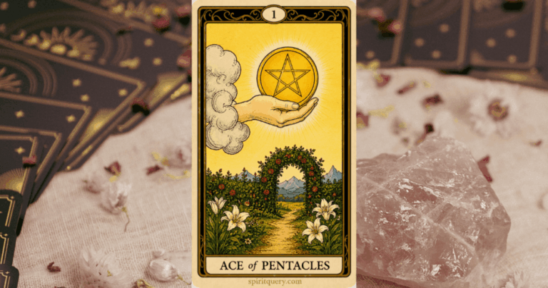 Ace of Pentacles Tarot Card