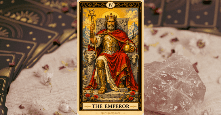 The Emperor Tarot Card