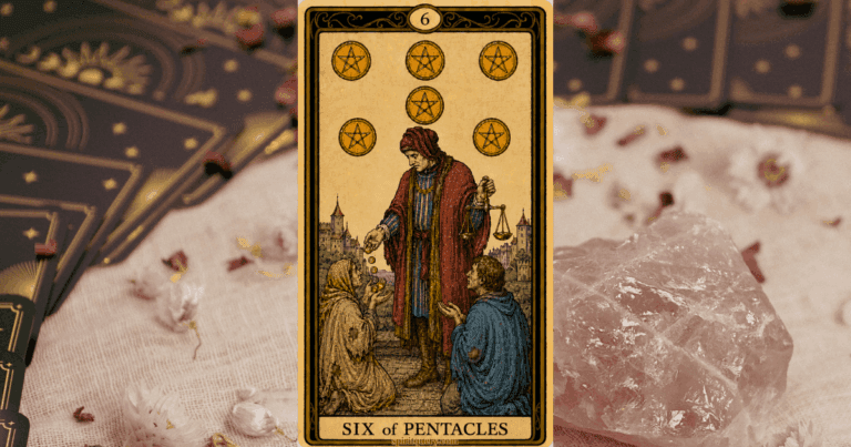 Six of Pentacles Tarot Card