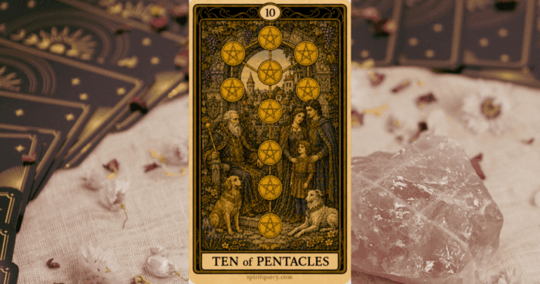 Ten of Pentacles Tarot Card