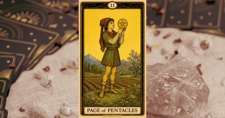 Page of Pentacles Tarot Card