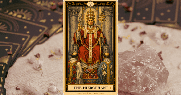 The Hierophant Tarot Card