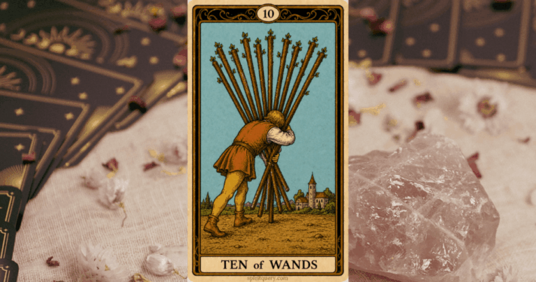 Ten of Wands Tarot Card