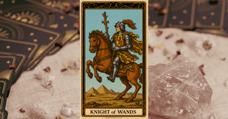 Knight of Wands Tarot Card