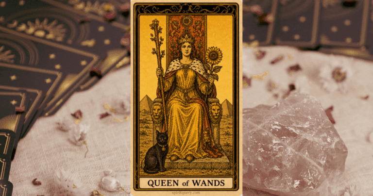 Queen of Wands Tarot Card
