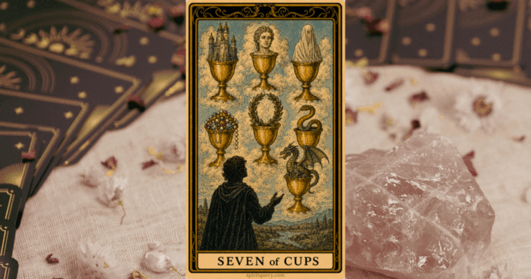 Seven of Cups Tarot Card