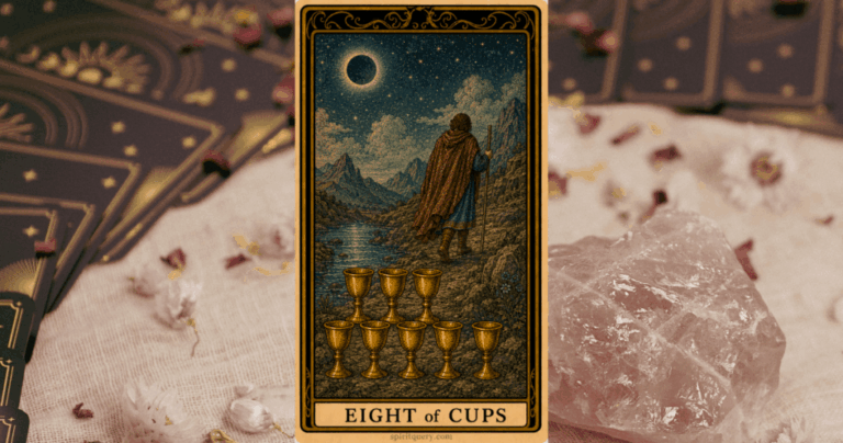 Eight of Cups Tarot Card