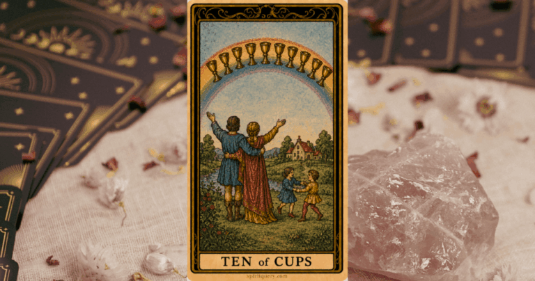 Ten of Cups Tarot Card