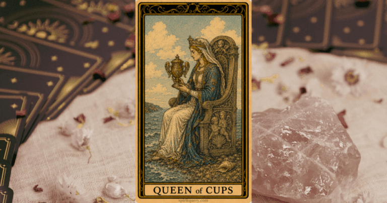 Queen of Cups Tarot Card