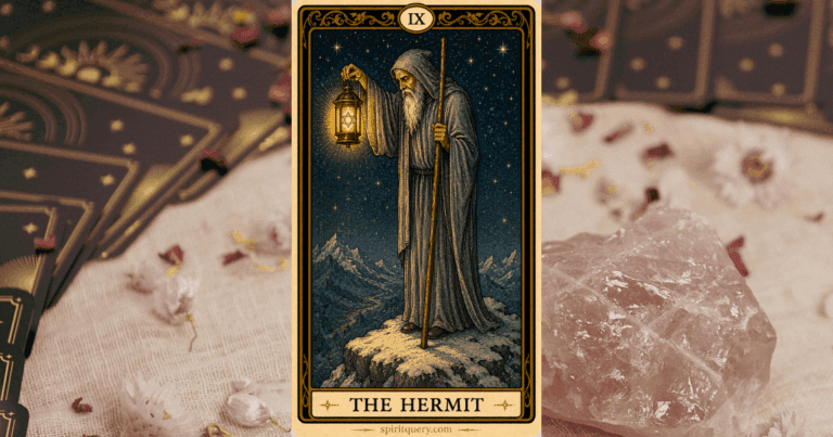 The Hermit Tarot Card