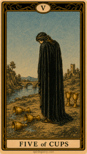 Five of Cups Tarot Card
