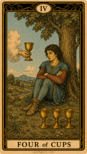 Four of Cups Tarot Card