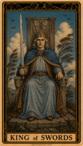 King of Swords Tarot Card