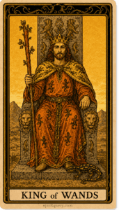 King of Wands Tarot Card