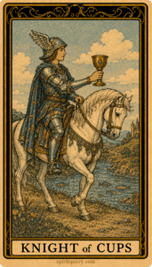 Knight of Cups Tarot Card