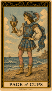 Page of Cups Tarot Card