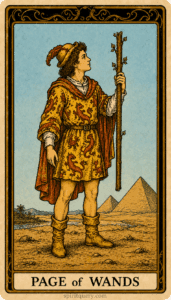 Page of Wands Tarot Card