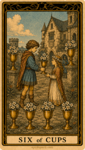 Six of Cups Tarot Card