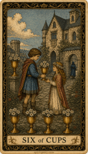 Six of Cups Tarot Card