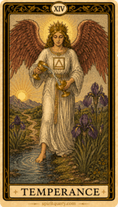 Temperance Tarot Card