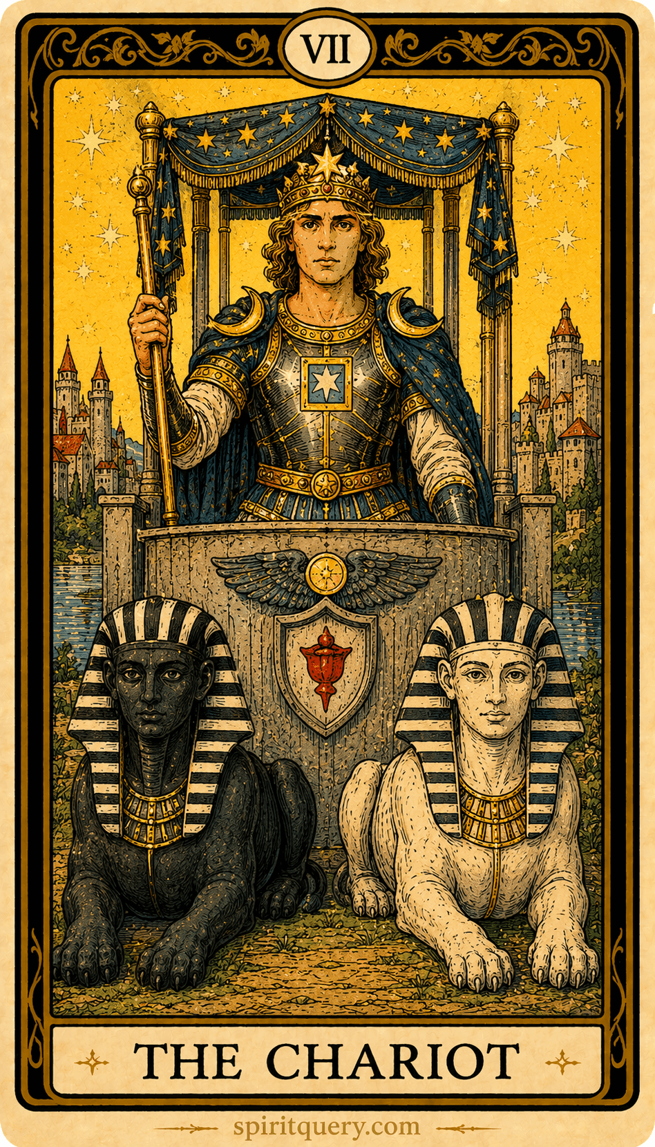 The Chariot Tarot Card