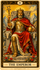 The Emperor Tarot Card