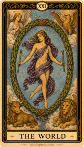 The World Tarot Card