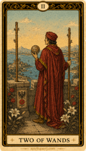 Two of Wands Tarot Card