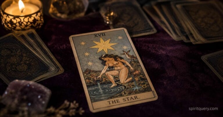 Tarot cards spread on a table representing the accuracy of tarot readings